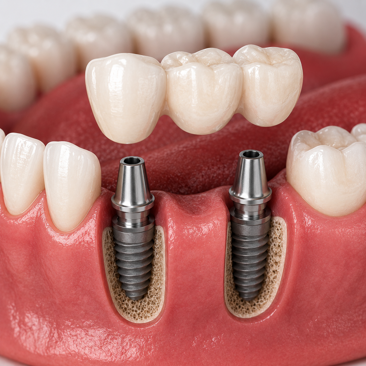 Full mouth implant rehabilitation Kanyakumari