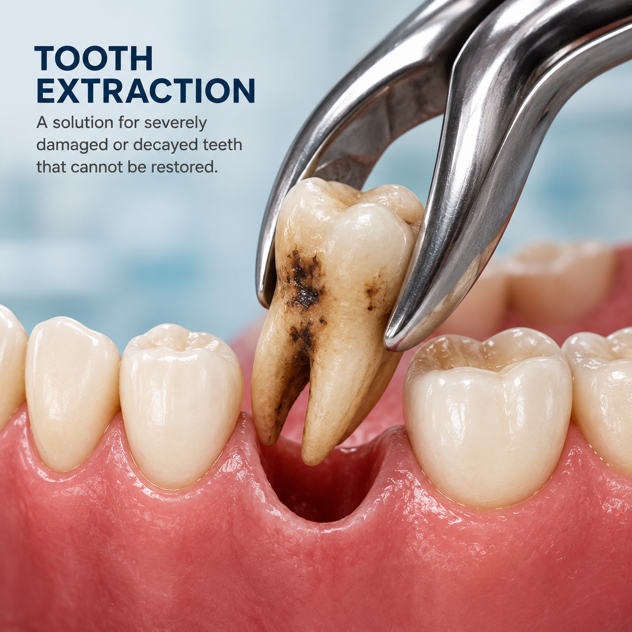 Safe tooth extraction Nagercoil