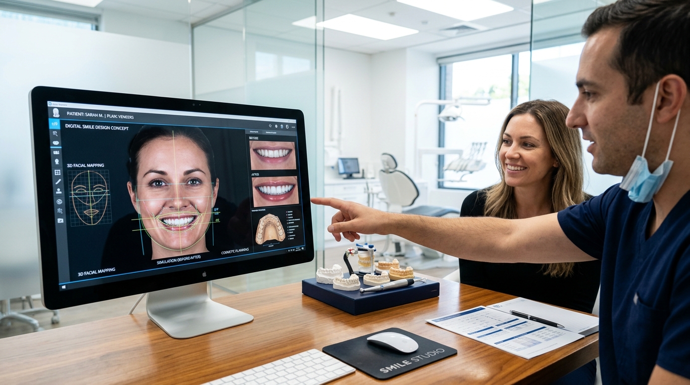 Digital smile design and cosmetic smile preview Kanyakumari