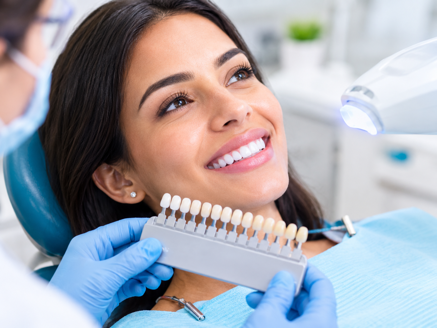 Cosmetic smile makeover